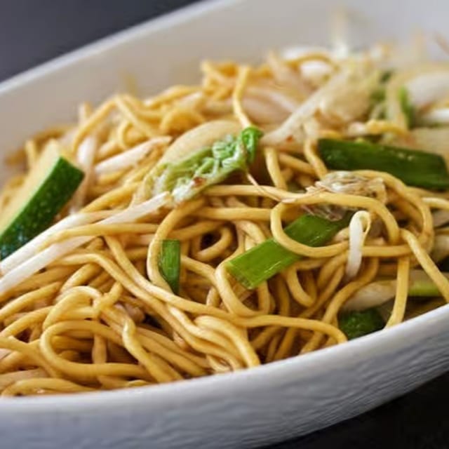 Stir-Fried Udon Noodle.