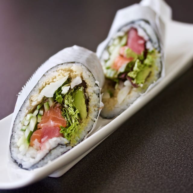 Lotus Sushi Burrito.
