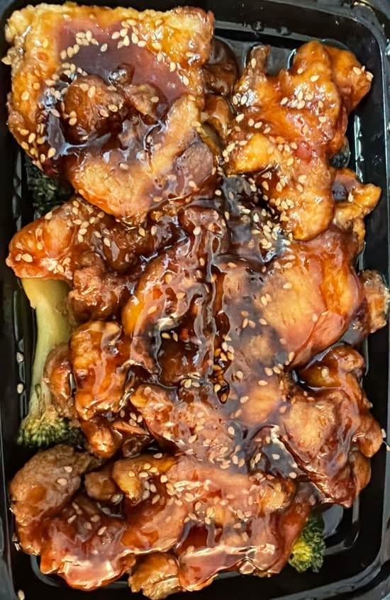 Orange Chicken.